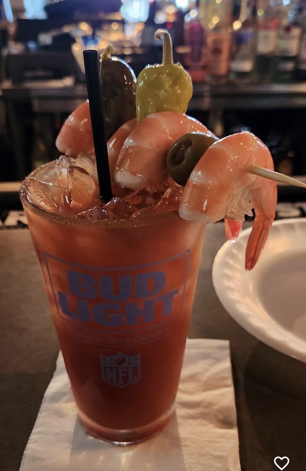 Shrimp Skewered Bloody Caesar